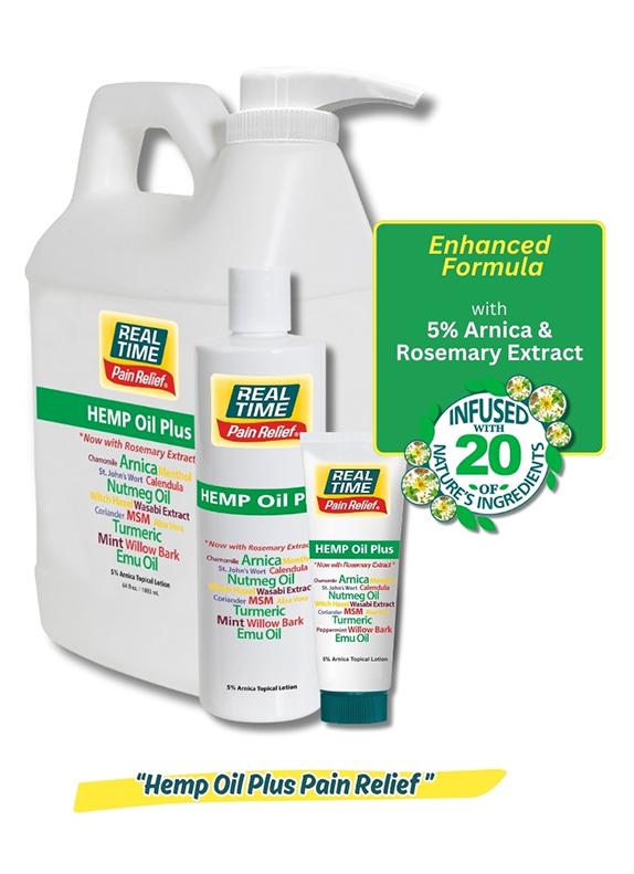 Enhanced Hemp Oil Plus Pain Relief